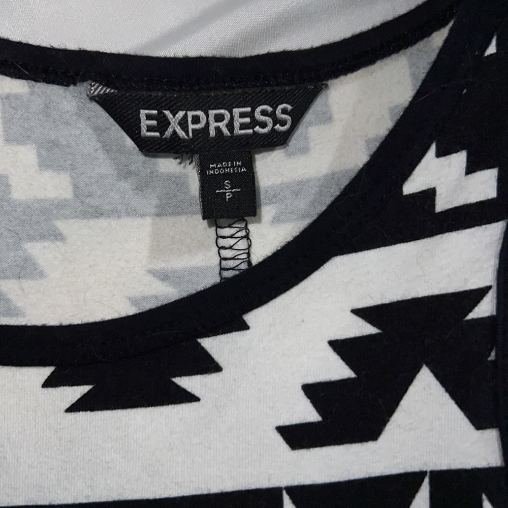 Express. Body Con Aztec Pattern. Midi Dress. Hits… - image 2